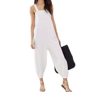 Asos Genie Sleeveless Square Neck Jumpsuit
